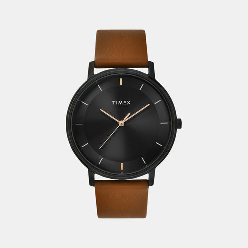 Trendline Men Quartz Dial Analog Leather Watch TW0TG8016