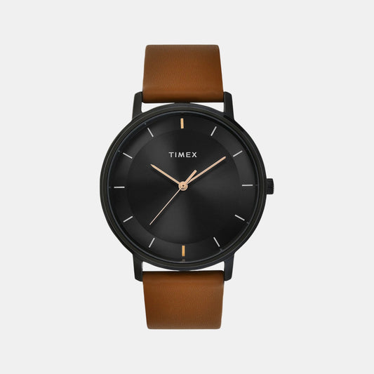 Trendline Men Quartz Dial Analog Leather Watch TW0TG8016