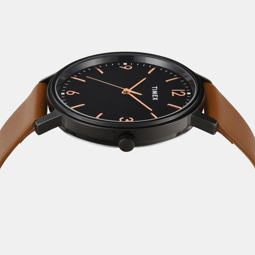 Trendline Men Quartz Dial Analog Leather Watch TW0TG8031