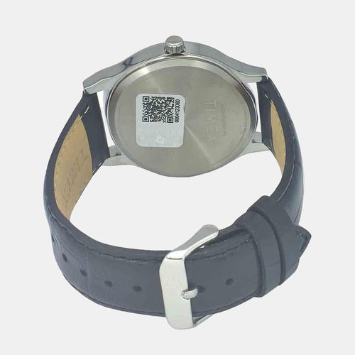 Fashion Men Quartz Dial Analog Leather Watch TW0TG8301
