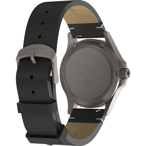 Men Quartz Black Dial Analog Rubber Watch TW2W75100UJ