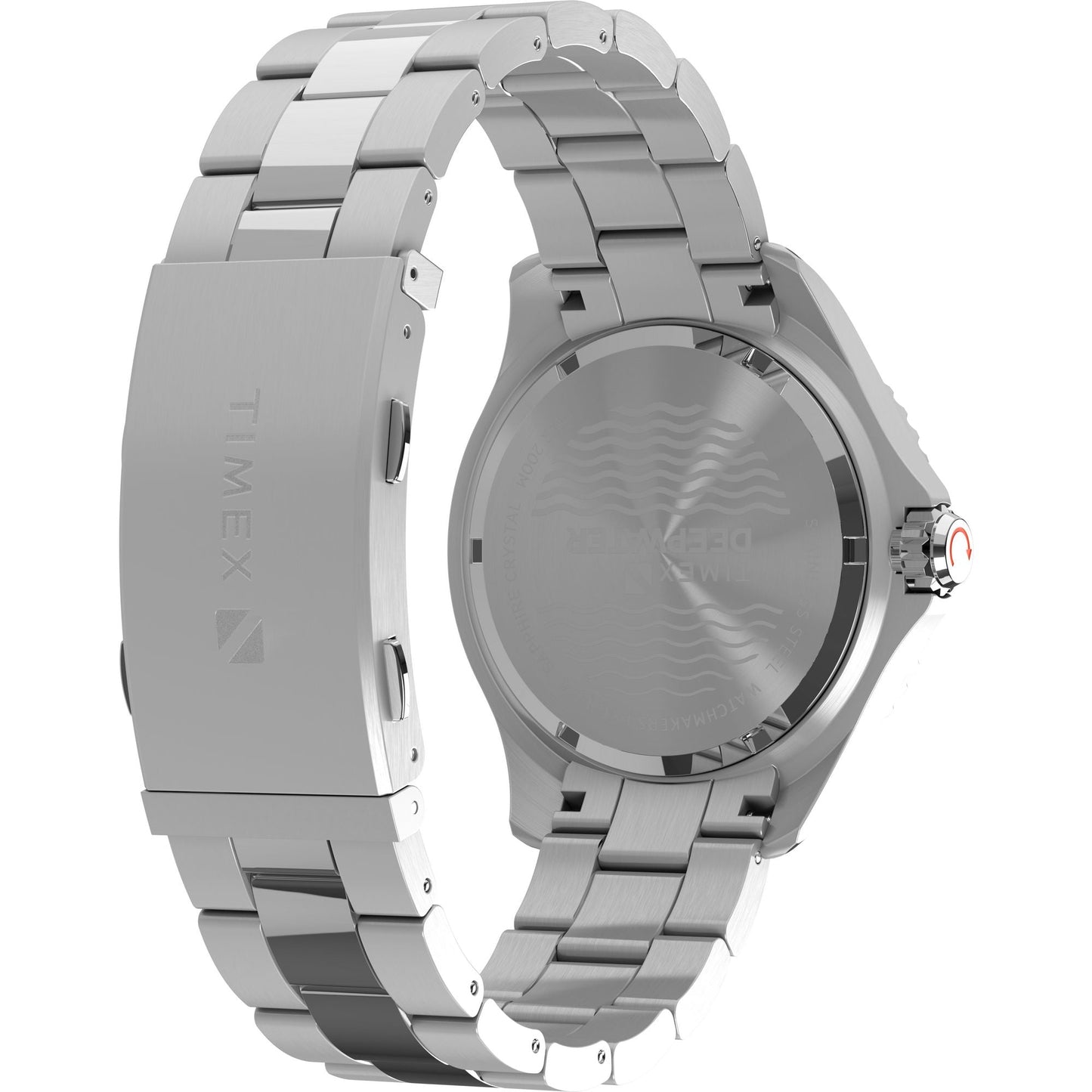 Deepwater Men Quartz Blue Dial Analog Stainless Steel Watch TW2W81900UJ