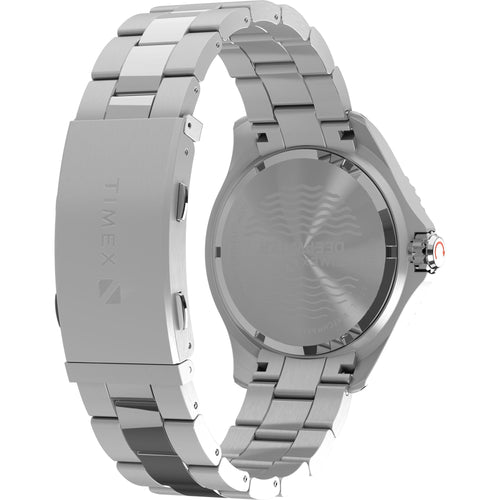 Deepwater Men Quartz Blue Dial Analog Stainless Steel Watch TW2W81900UJ