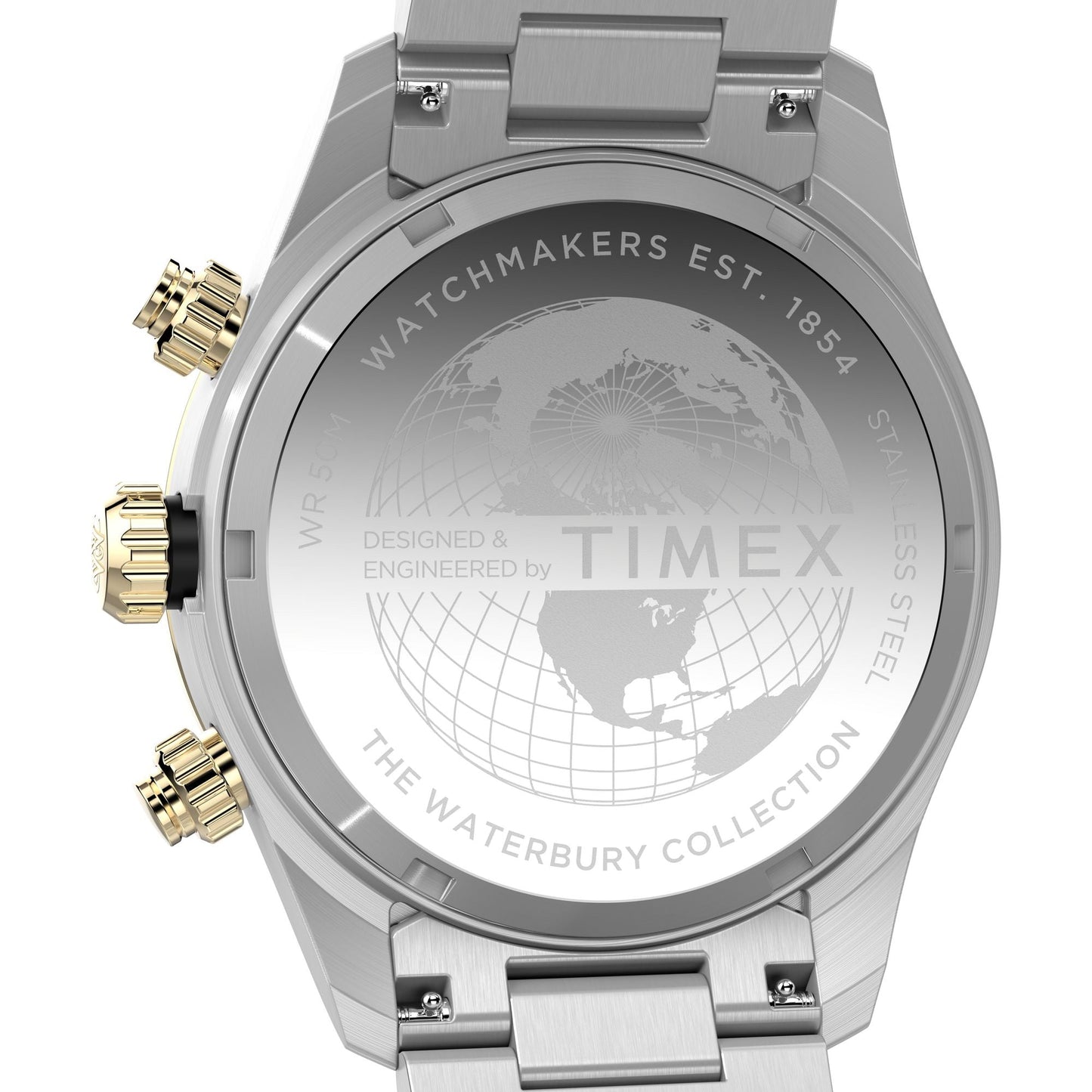 Men Quartz Black Dial Chronograph Steel Watch TW2Y24000IK