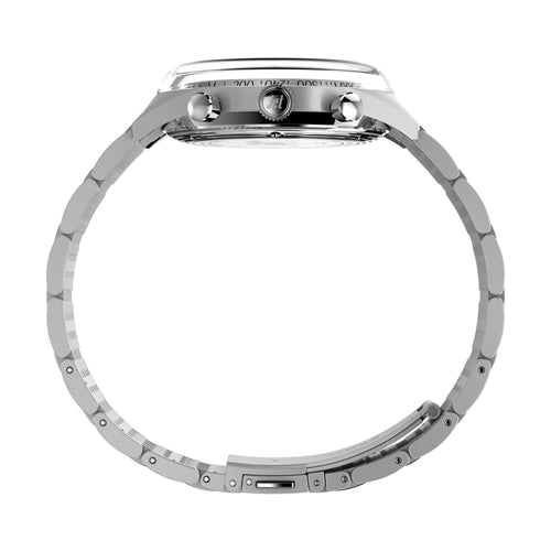 Marlin Men Quartz Silver Dial Chronograph Stainless Steel Watch TW2Y24600UJ