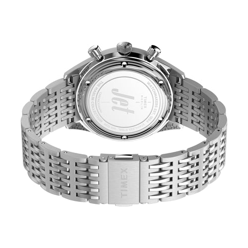 Marlin Men Quartz Silver Dial Chronograph Stainless Steel Watch TW2Y24600UJ