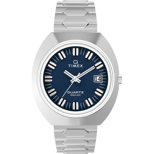 Timex Tonneau 39mm Blue Dial Analog Men Watch - TW2Y33100UJ