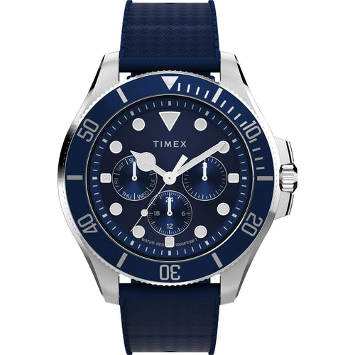 Timex Harborside Coast Round 43mm Blue Dial Analog Men Watch - TW2Y33400UJ