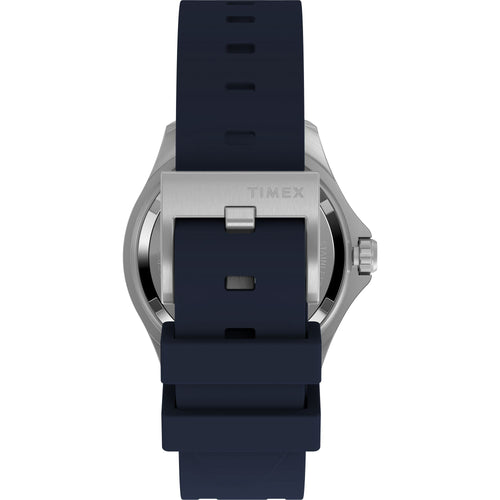 Unisex Quartz Blue Dial Analog Rubber Watch TW2Y40300UJ