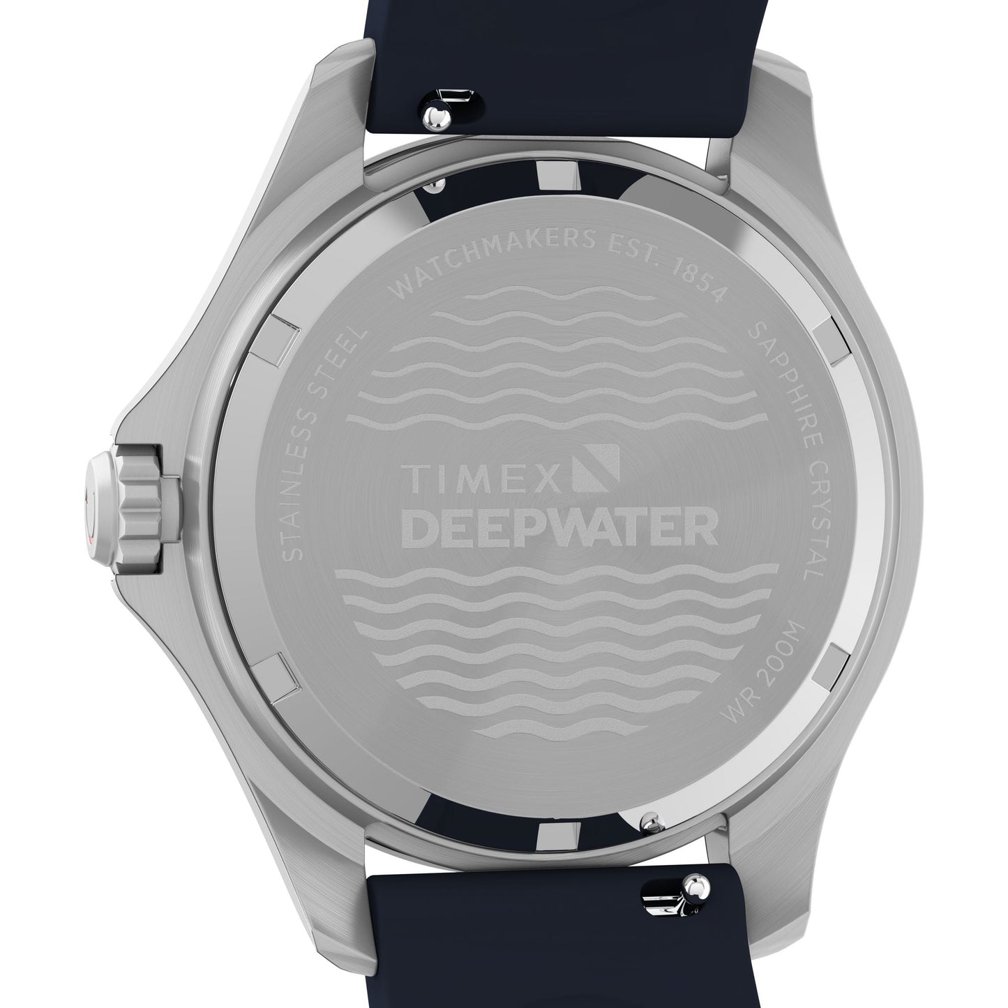 Unisex Quartz Blue Dial Analog Rubber Watch TW2Y40300UJ