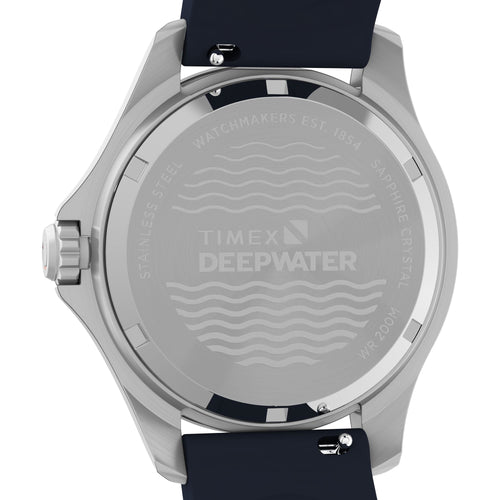Unisex Quartz Blue Dial Analog Rubber Watch TW2Y40300UJ