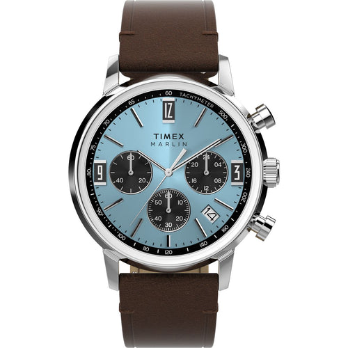 Timex Round 40mm Blue Dial Analog Men Watch - TW2Y66600UJ