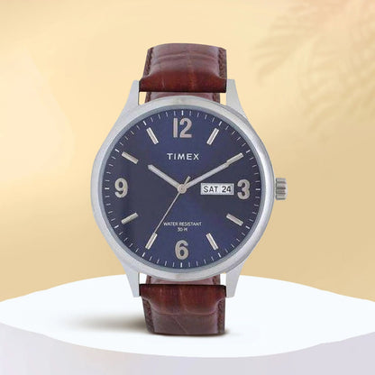 Trendline Men Quartz Dial Analog Leather Watch TWEG18400