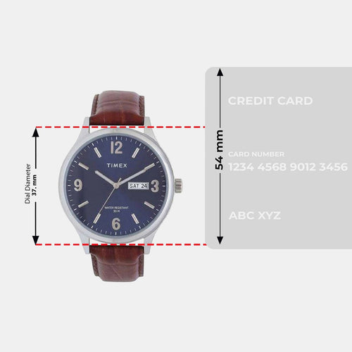 Trendline Men Quartz Dial Analog Leather Watch TWEG18400