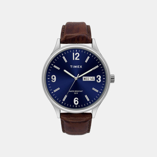 Trendline Men Quartz Dial Analog Leather Watch TWEG18400