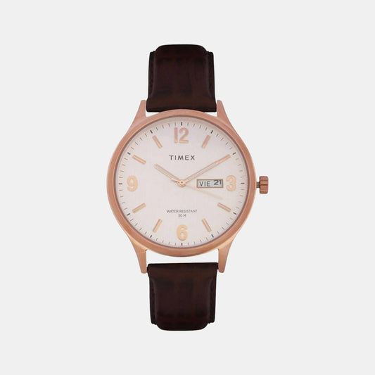 Trendline Men Quartz Dial Analog Leather Watch TWEG18402