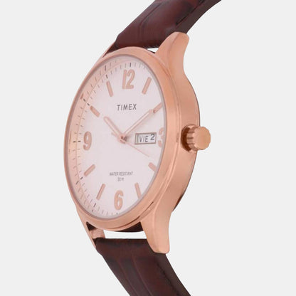 Trendline Men Quartz Dial Analog Leather Watch TWEG18402