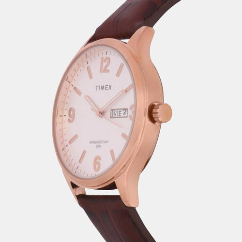 Trendline Men Quartz Dial Analog Leather Watch TWEG18402