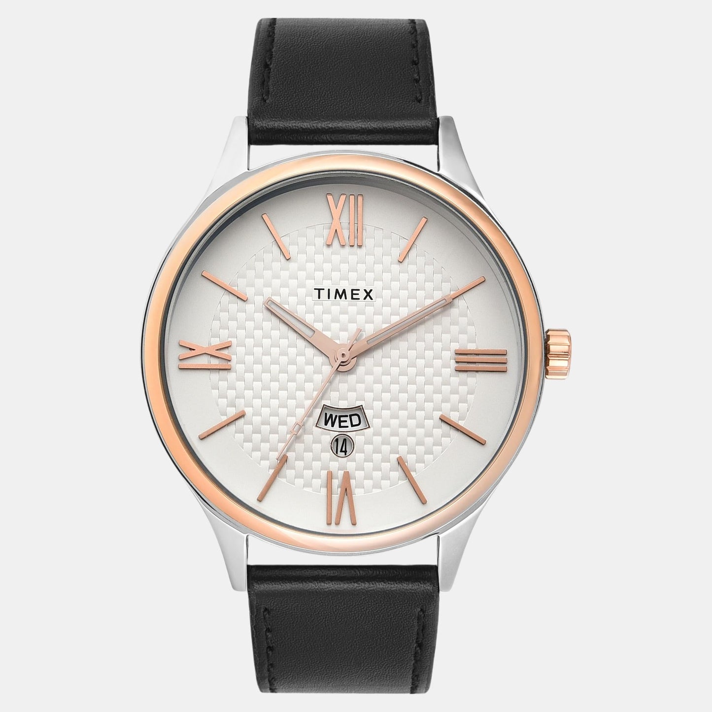 Fashion Men Quartz Dial Analog Leather Watch TWEG18427