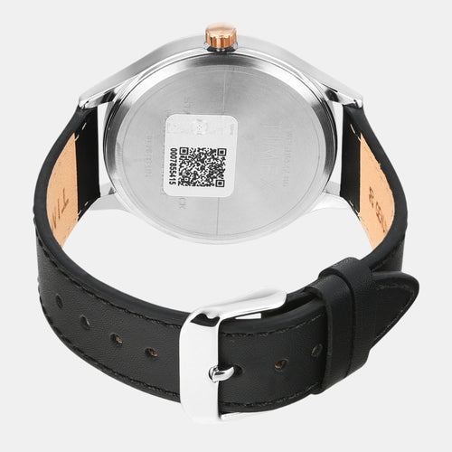 Fashion Men Quartz Dial Analog Leather Watch TWEG18427