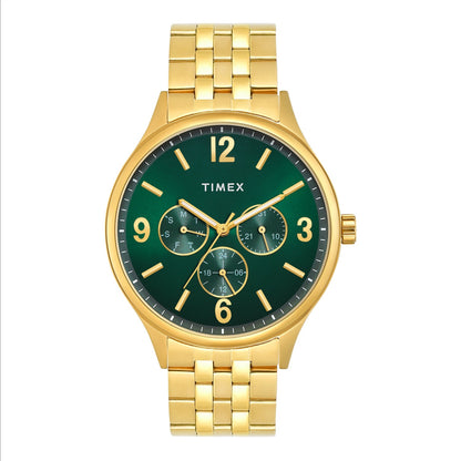 TIMEX Green Round Dial Analog mens watches - TWEG18440