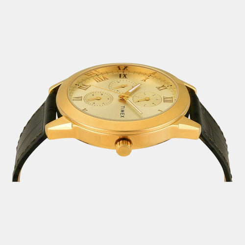 Trendline Men Quartz Dial Multi-Function Leather Watch TWEG18526