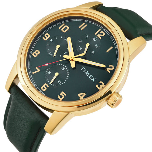TIMEX Green Round Dial Analog mens watches - TWEG18907