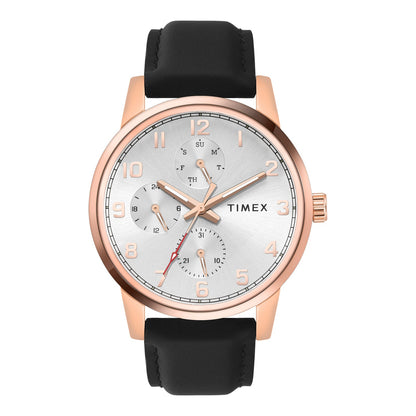 TIMEX Silver Tone Round Dial Analog mens watches - TWEG18908