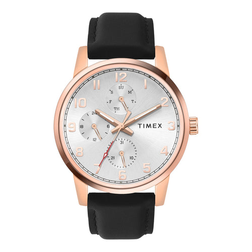 TIMEX Silver Tone Round Dial Analog mens watches - TWEG18908
