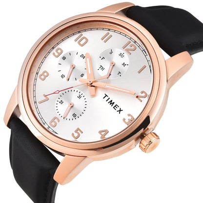 TIMEX Silver Tone Round Dial Analog mens watches - TWEG18908