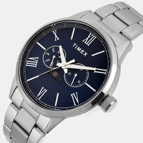 Trendline Men Quartz Dial Multi-Function Stainless Steel Watch TWEG19944