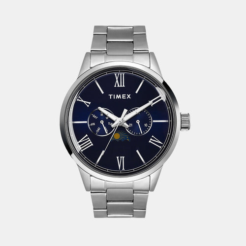 Trendline Men Quartz Dial Multi-Function Stainless Steel Watch TWEG19944