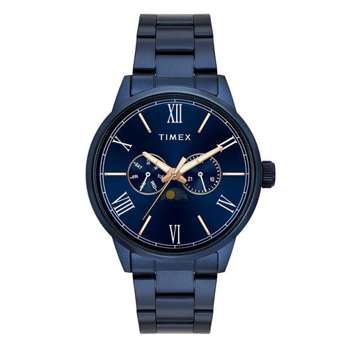 TIMEX Blue Round Dial Analog mens watches - TWEG19946