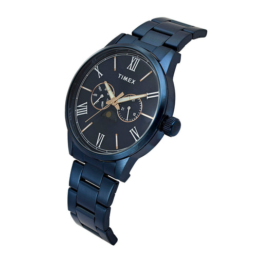 TIMEX Blue Round Dial Analog mens watches - TWEG19946