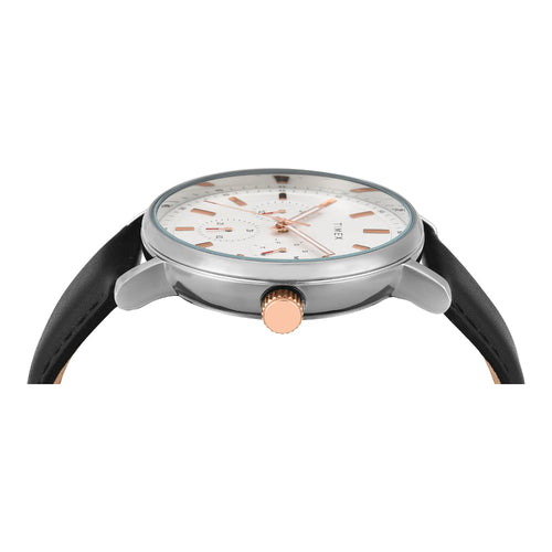 Timex Men White Round Multifunction Dial Watch- TWEG20021