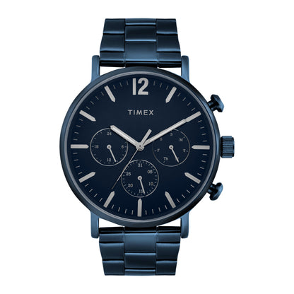 Timex Men Blue Round Multifunction Dial Watch- TWEG20028