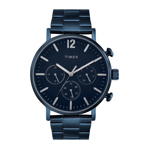Timex Men Blue Round Multifunction Dial Watch- TWEG20028