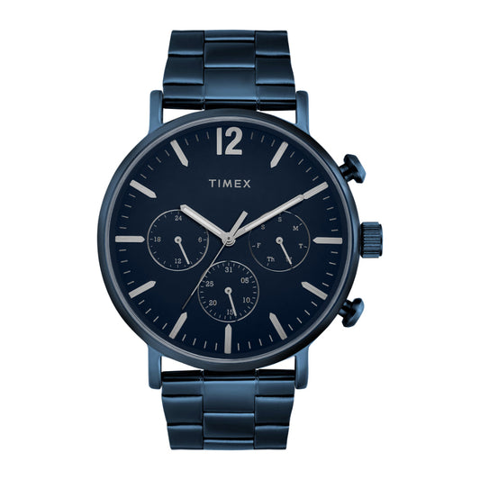 Timex Men Blue Round Multifunction Dial Watch- TWEG20028