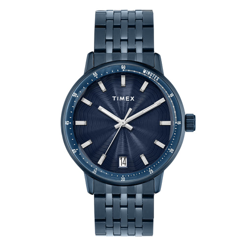 Timex Trendline Round 41mm Blue Dial Analog Men Watch - TWEG25412