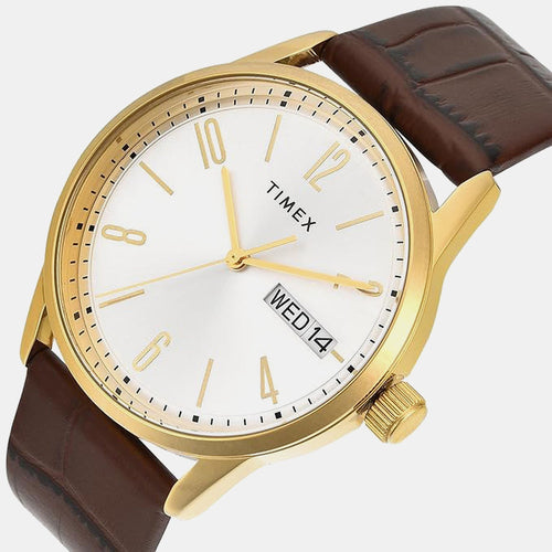 Trendline Men Quartz Dial Analog Leather Watch TWEG25508
