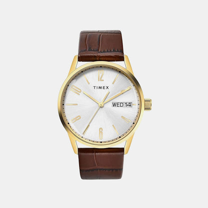 Trendline Men Quartz Dial Analog Leather Watch TWEG25508