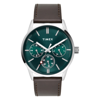 Timex Trendline Round 41mm Teal Dial Analog Men Watch - TWEG25513