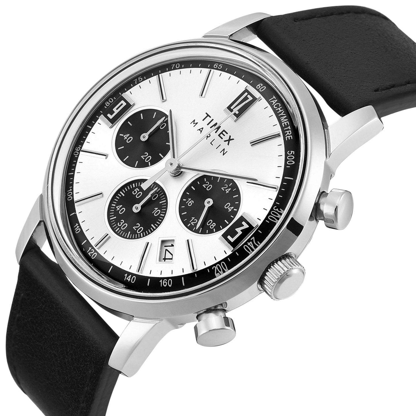 Marlin Men Quartz Dial Chronograph Stainless Steel Watch TWEG26704