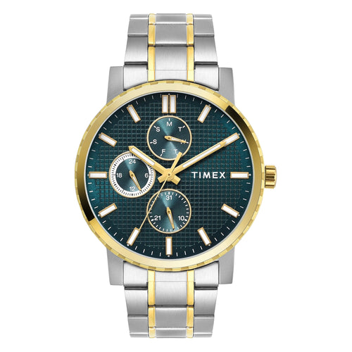 Timex Trendline Round 44mm Teal Dial Analog Men Watch - TWEG34701
