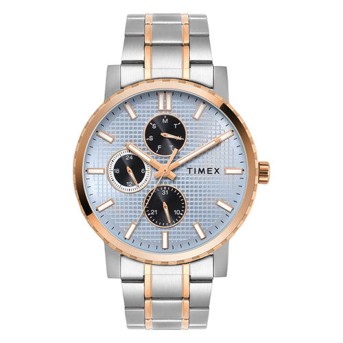 Timex Trendline Round 44mm Blue Dial Analog Men Watch - TWEG34702