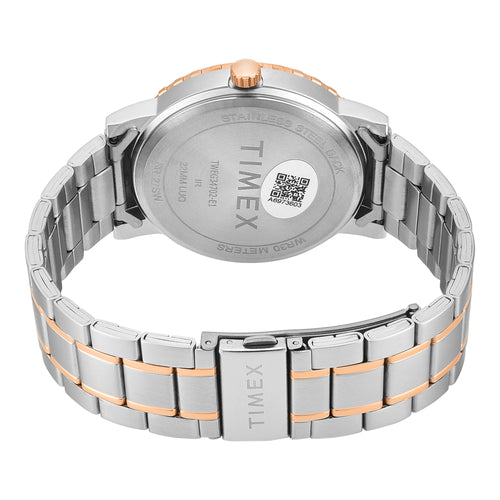 Timex Trendline Round 44mm Blue Dial Analog Men Watch - TWEG34702