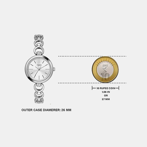 Trendline Women Quartz Dial Analog Brass Watch TWEL11432