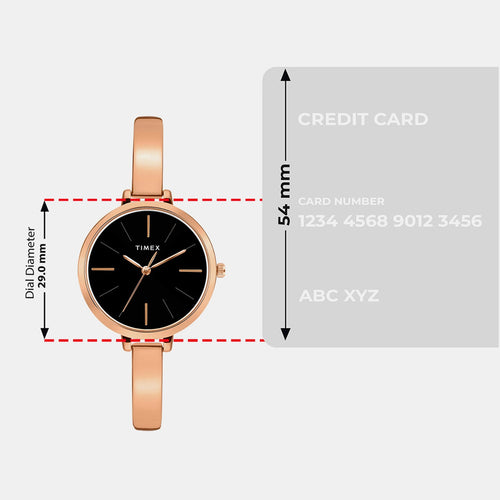 Trendline Women Quartz Dial Analog Brass Watch TWEL12805
