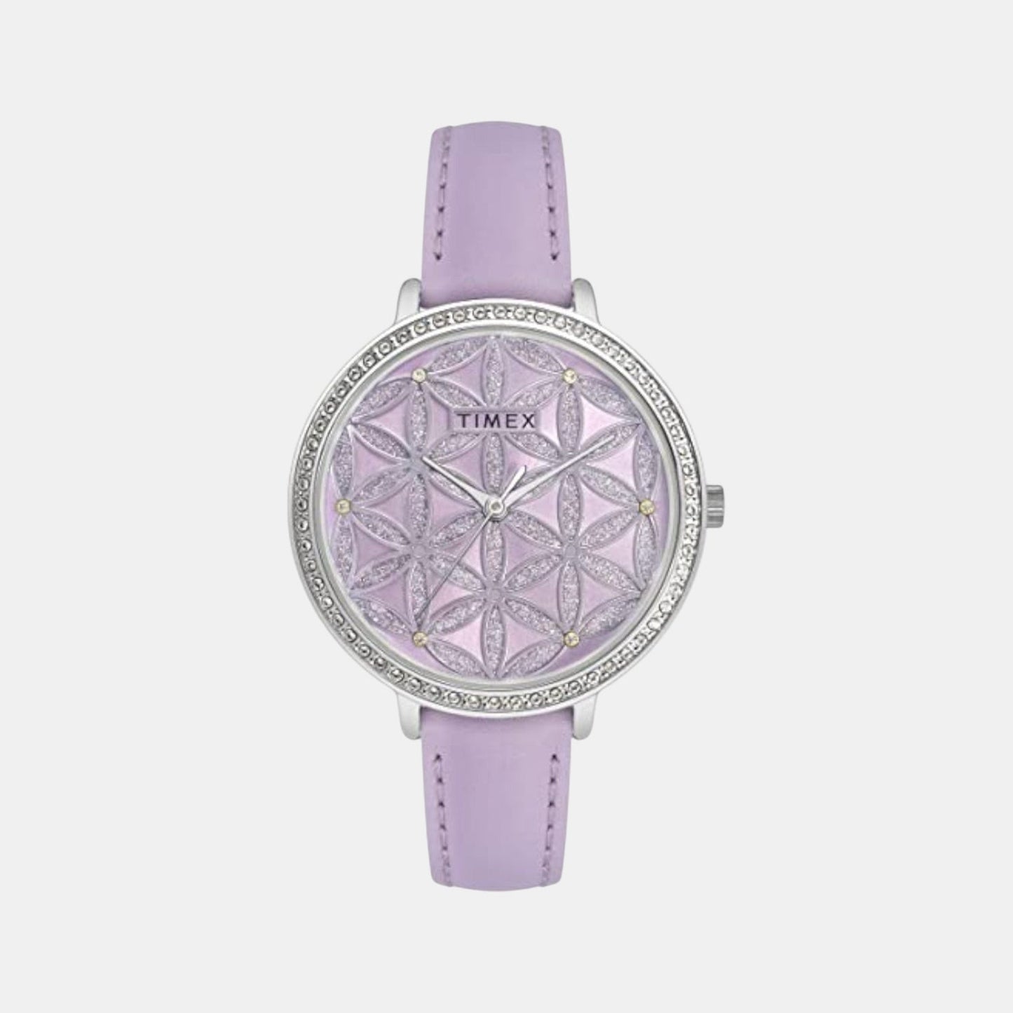 Fashion Women Quartz Dial Analog Leather Watch TWEL14706