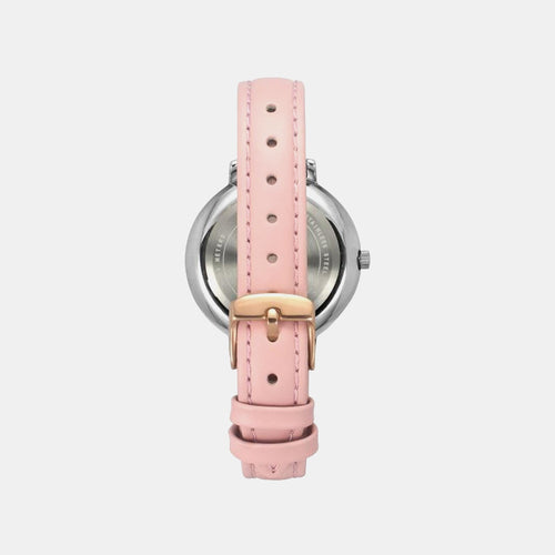 Fashion Women Quartz Dial Analog Leather Watch TWEL14707